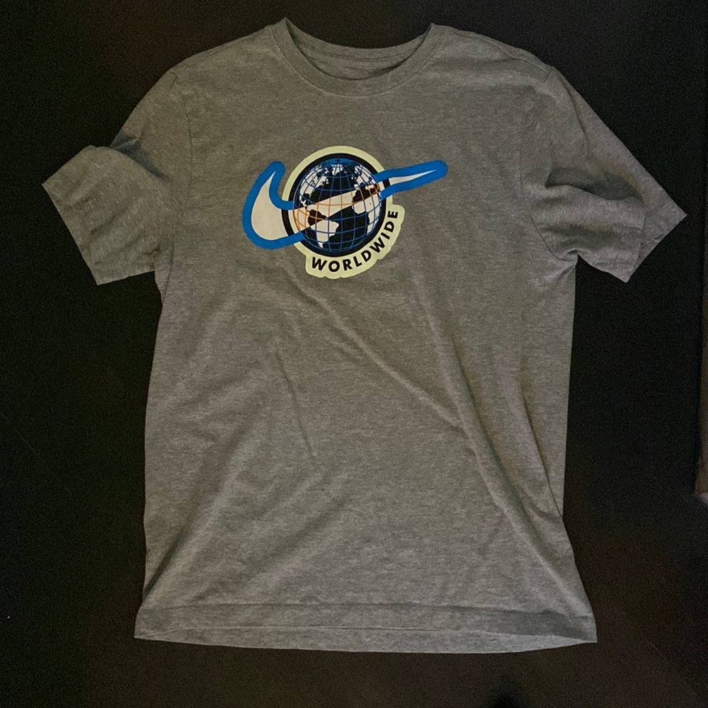 Grey Nike T shirt